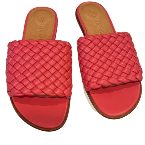 New! gentle souls - Lavern Lite Braided Slide Sandal - Picture 4 of 9